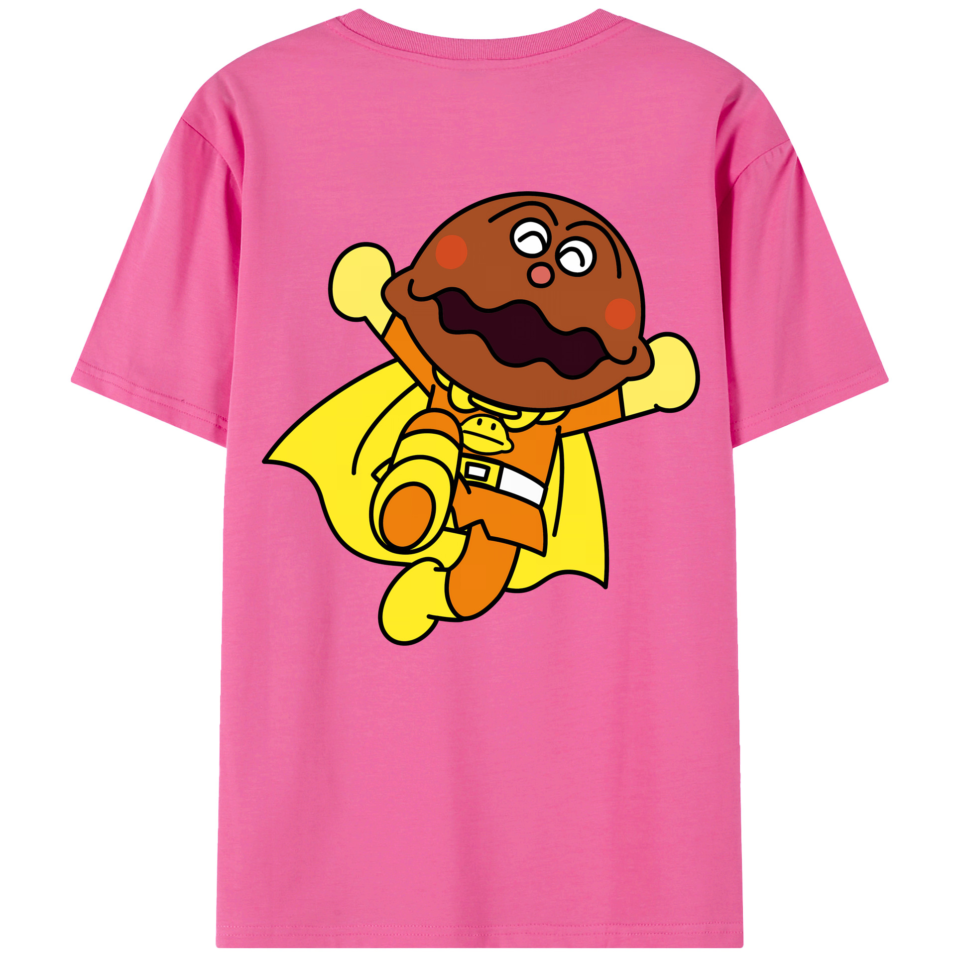 （画像用） アンパンマン Anpanman レディース半袖Tシャツ(バックプリント)